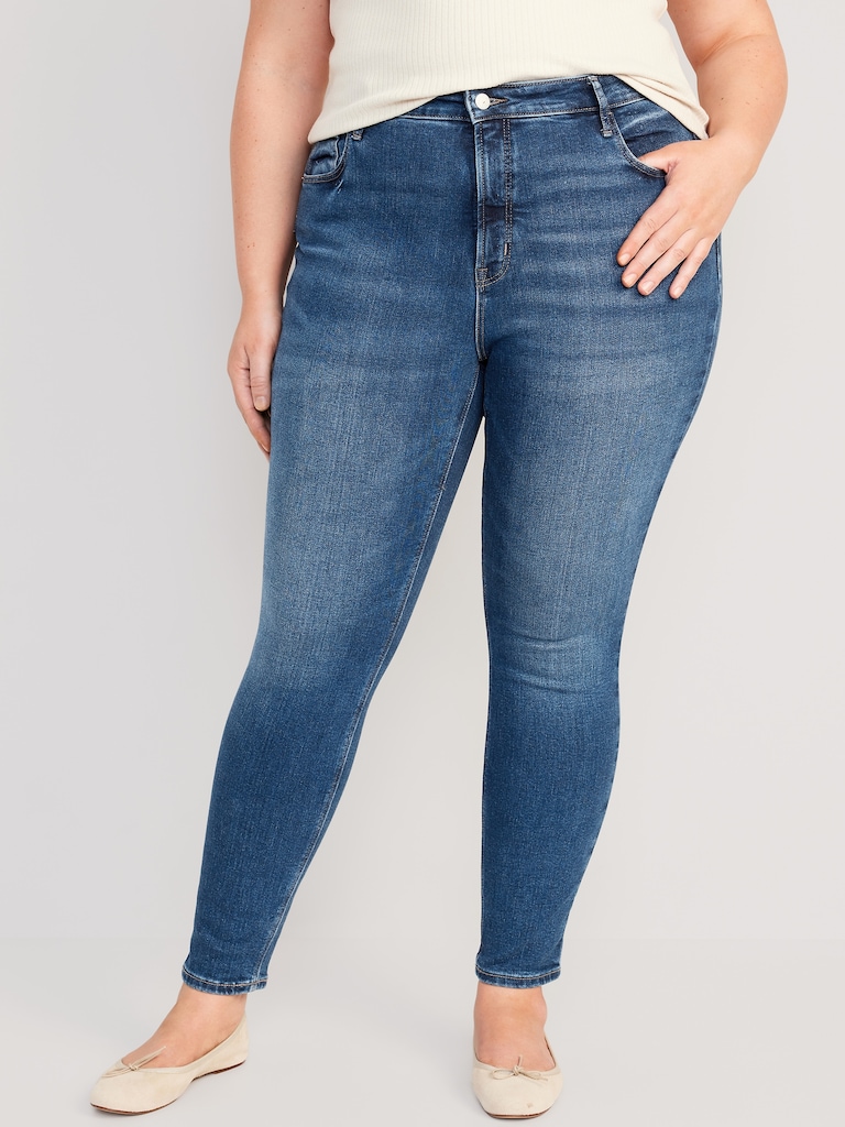 High-Waisted Rockstar Super-Skinny Jeans