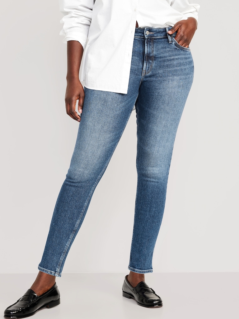 Mid-Rise Rockstar Super-Skinny Jeans