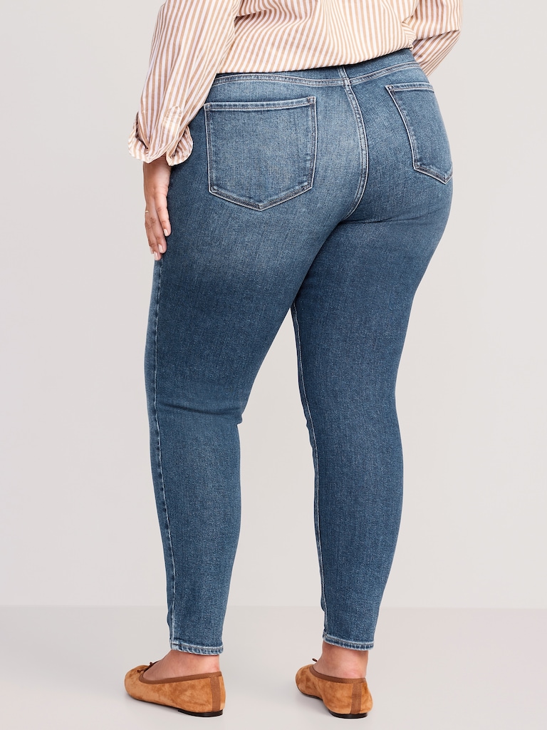 Mid-Rise Rockstar Super-Skinny Jeans