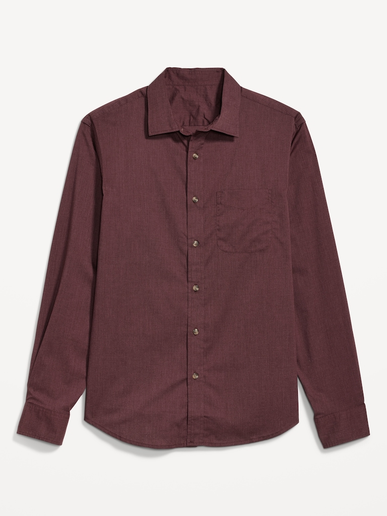Regular-Fit Built-In Flex Everyday Shirt