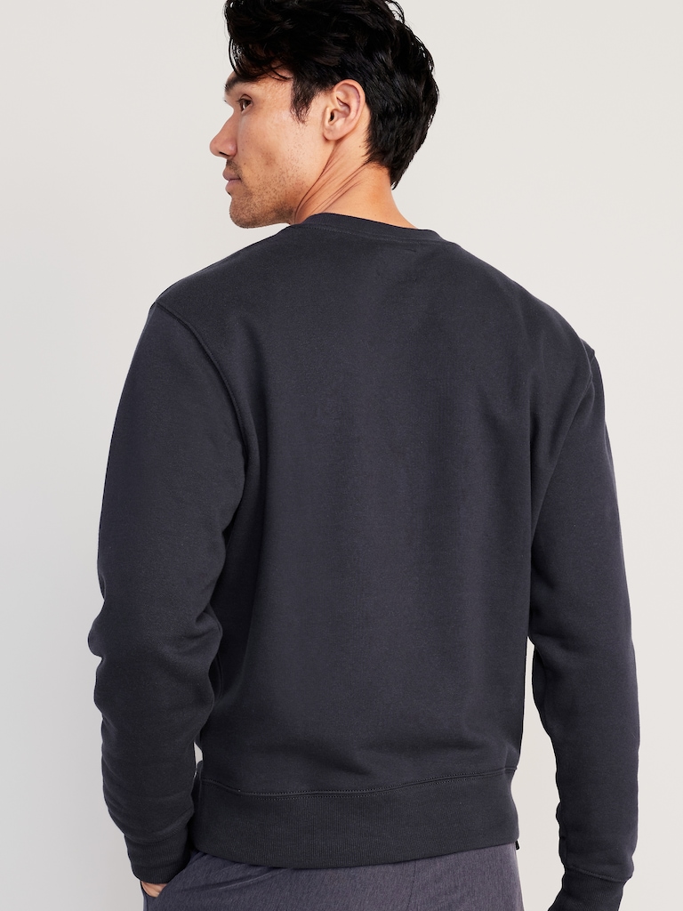 Loose Rotation Crew-Neck Sweatshirt