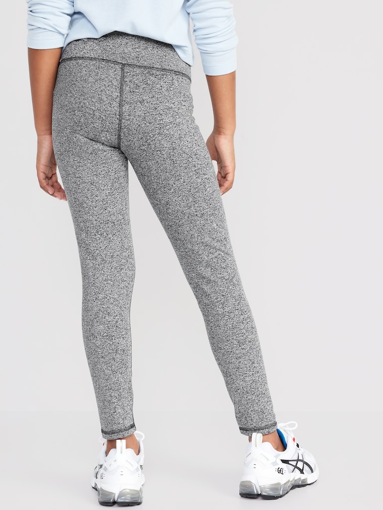 High-Waisted PowerPress 7/8-Length Leggings for Girls