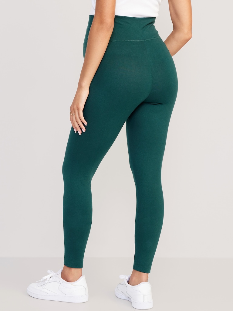 Legging de maternité à panneau couvrant