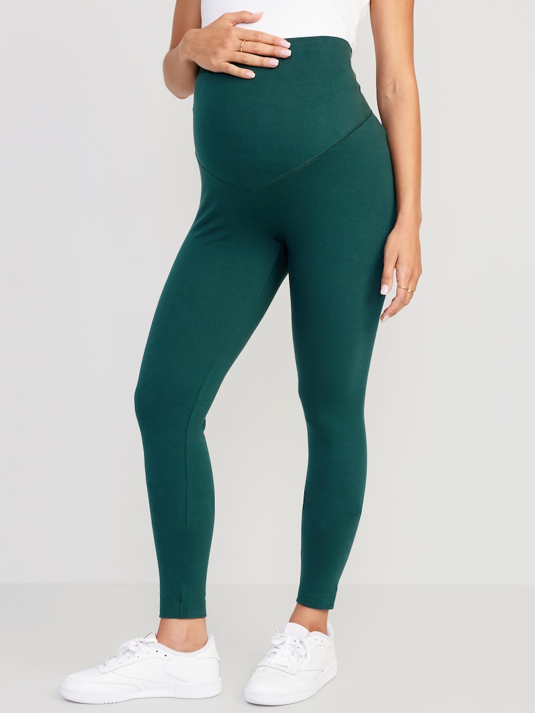 Legging de maternité à panneau couvrant