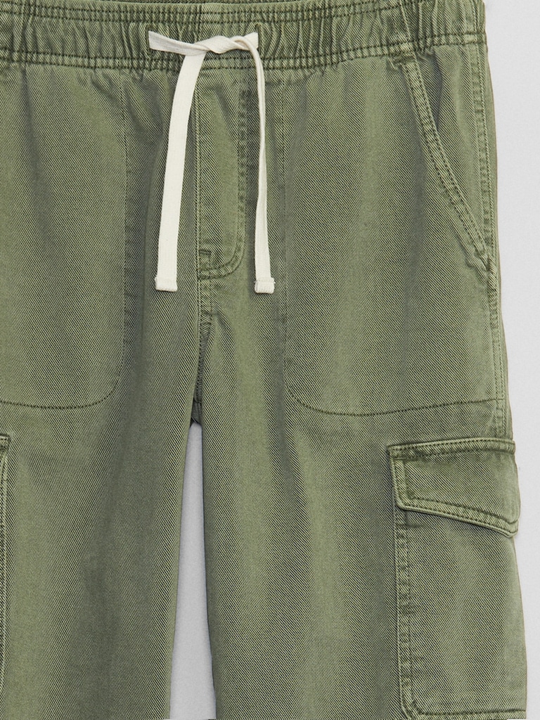 Mid Rise Easy Cargo Pants