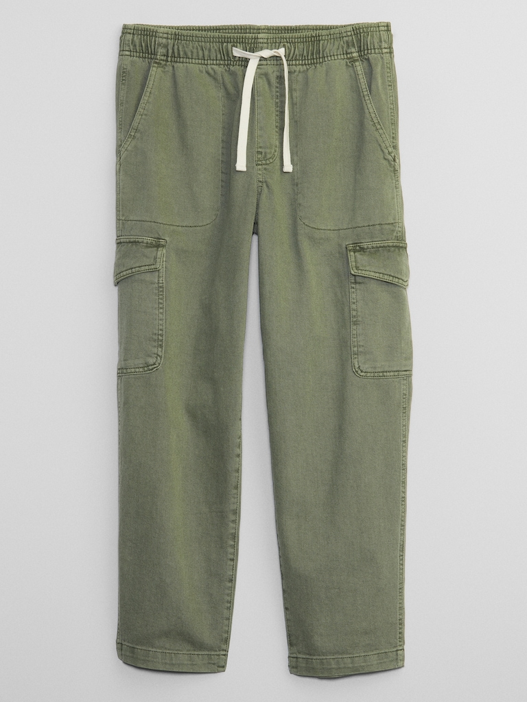 Mid Rise Easy Cargo Pants