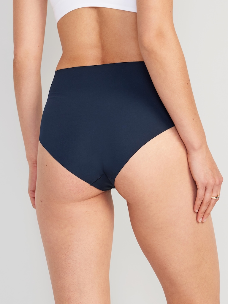 High-Waisted No-Show Brief Underwear