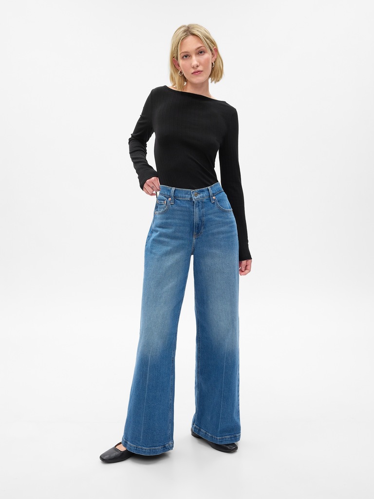 Modern Boatneck Rib Bodysuit