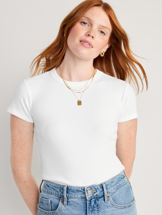 Snug Snug Crop T-Shirt on clearance at Old Navy — 50% off