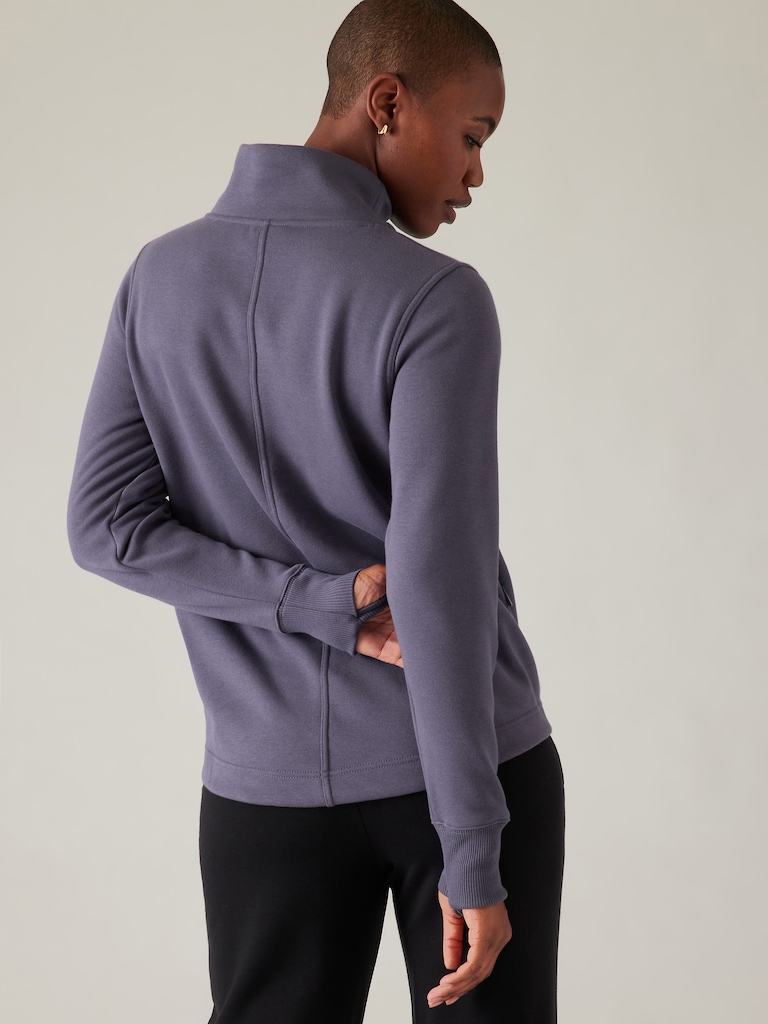 Cozy Karma Twist Neck Sweatshirt