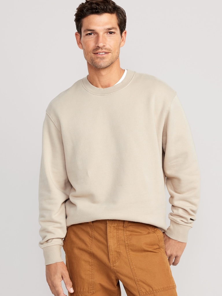 Loose Rotation Crew-Neck Sweatshirt