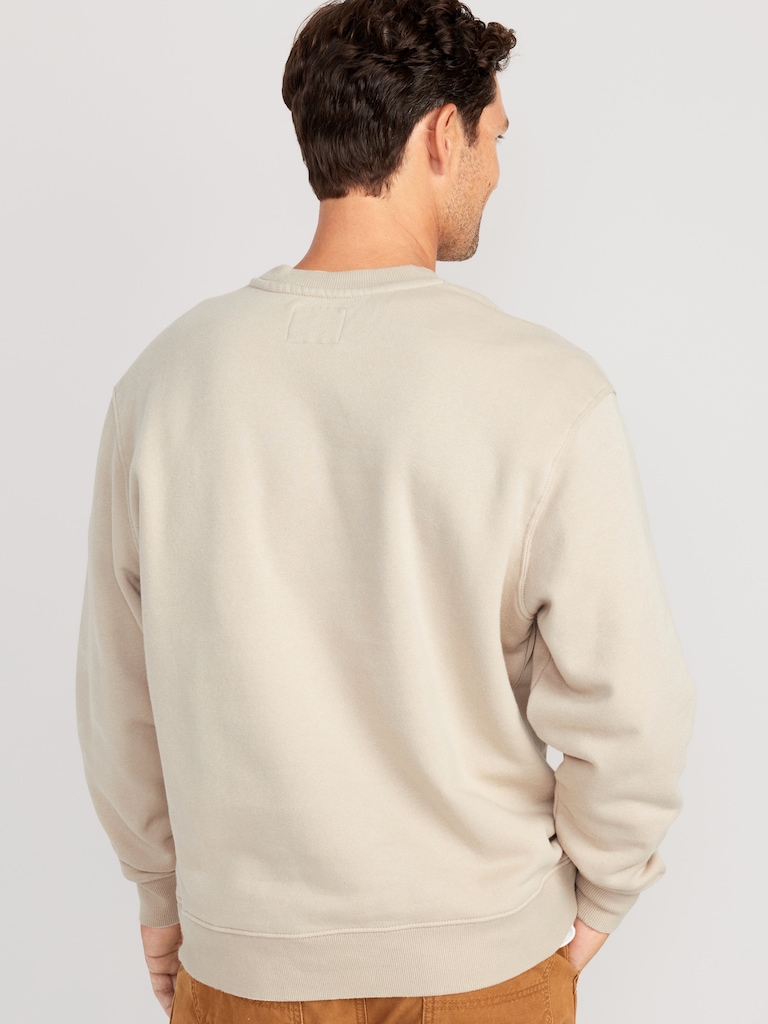 Loose Rotation Crew-Neck Sweatshirt