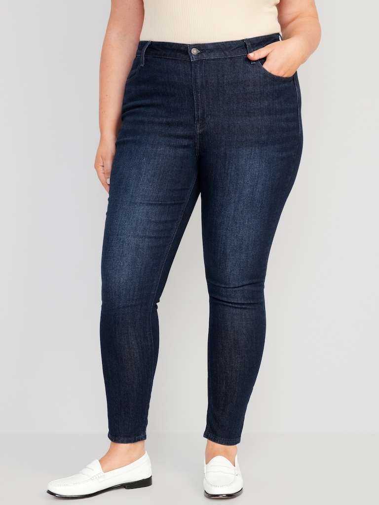 High-Waisted Wow Super-Skinny Jeans