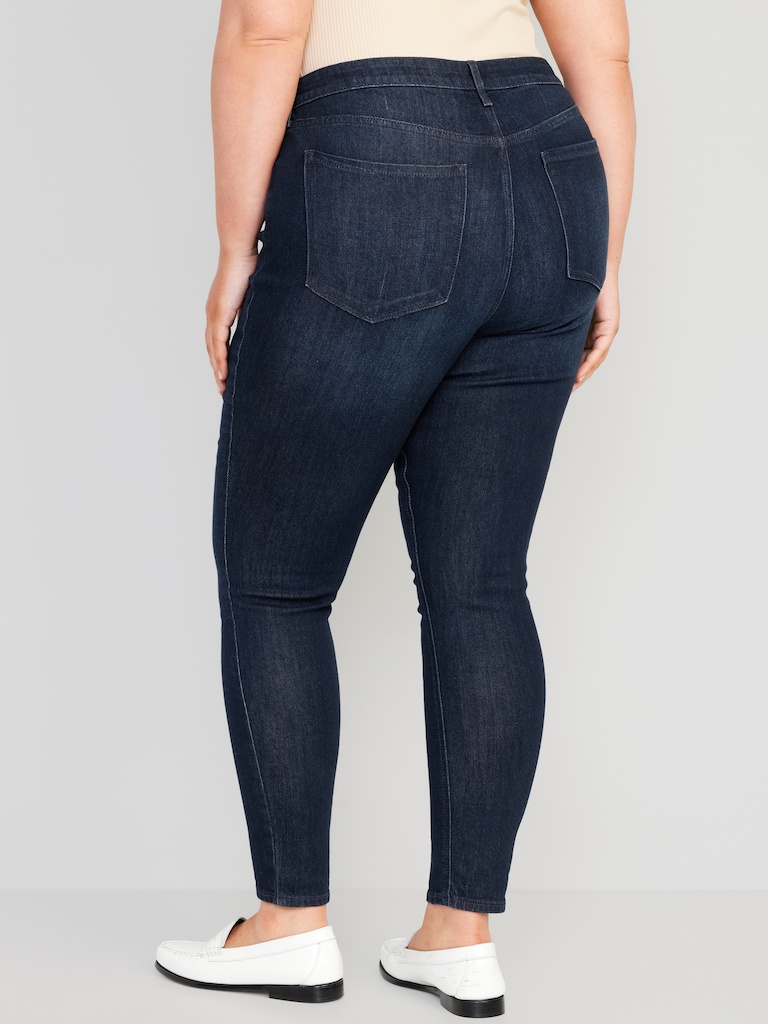 High-Waisted Wow Super-Skinny Jeans