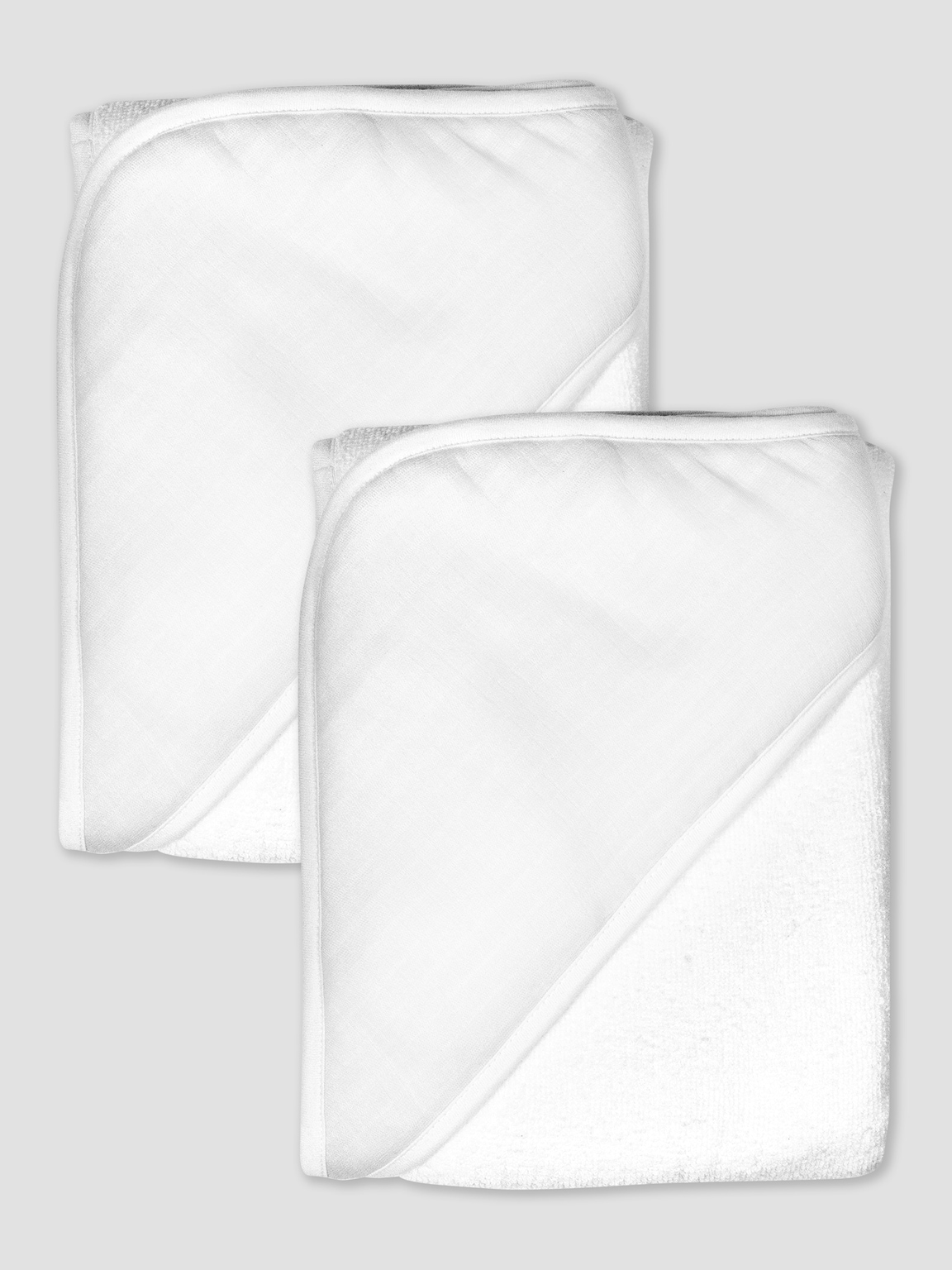 Honest Baby Clothing Two Pack Organic Cotton Hooded Towels