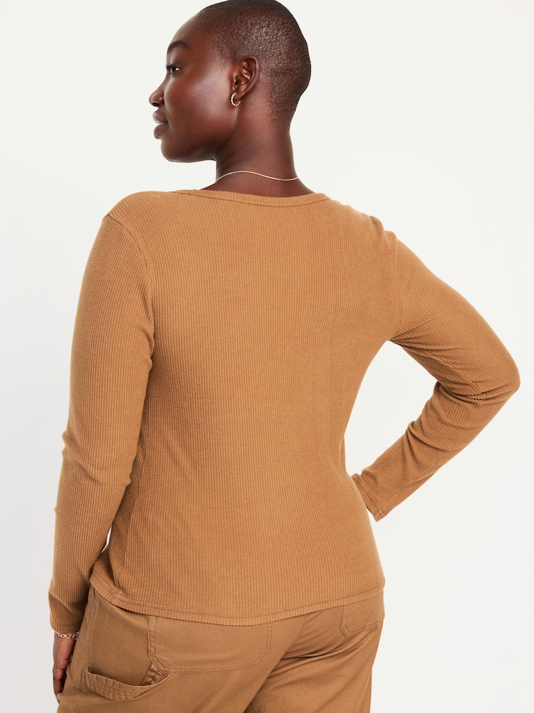 Plush V-Neck T-Shirt