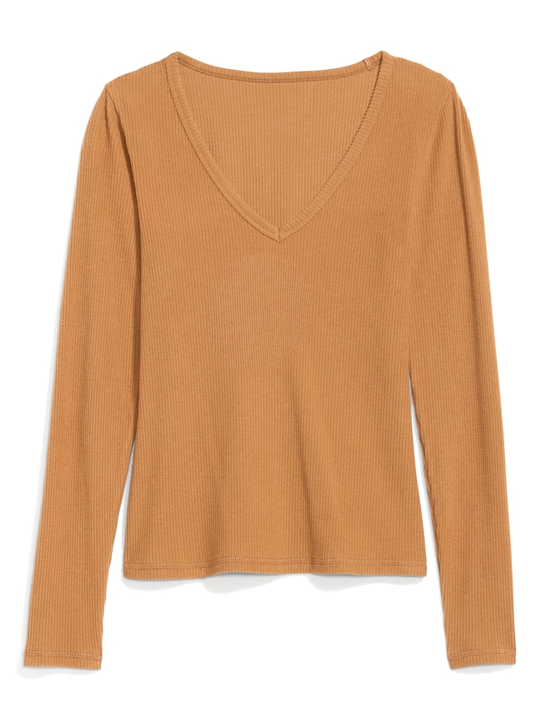 Plush V-Neck T-Shirt