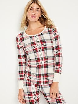 Old Navy Womens Waffle-Knit Pajama Top for Women