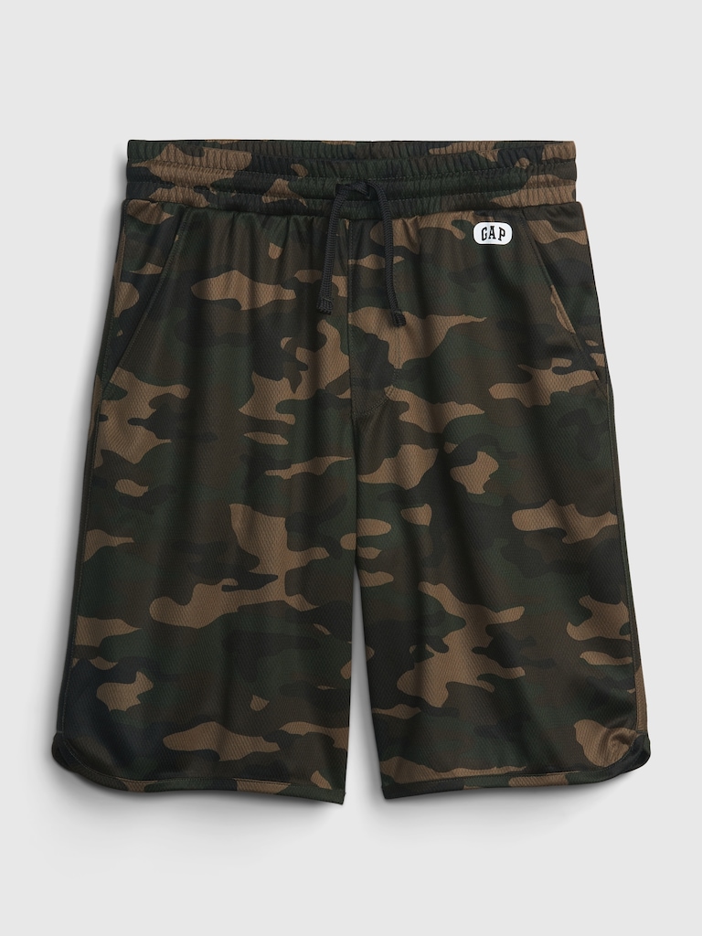 GapFit Kids Mesh Pull-On Shorts