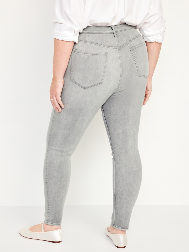 Extra High-Waisted Rockstar 360° Stretch Super-Skinny Jeans