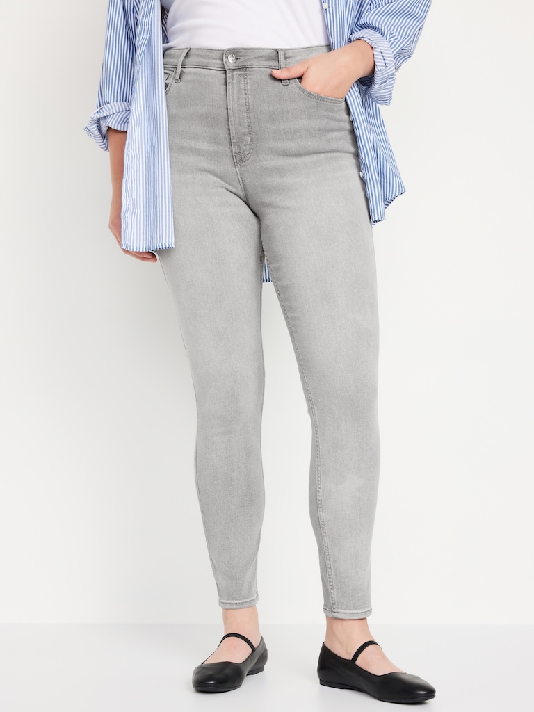 Extra High-Waisted Rockstar 360° Stretch Super-Skinny Jeans