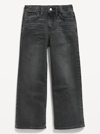 High-Waisted Baggy Wide-Leg Jeans for Girls