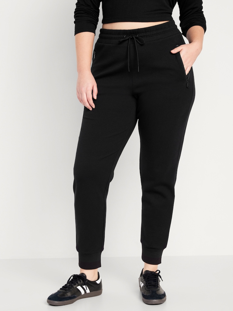 High-Waisted Dynamic Fleece Jogger Sweatpants