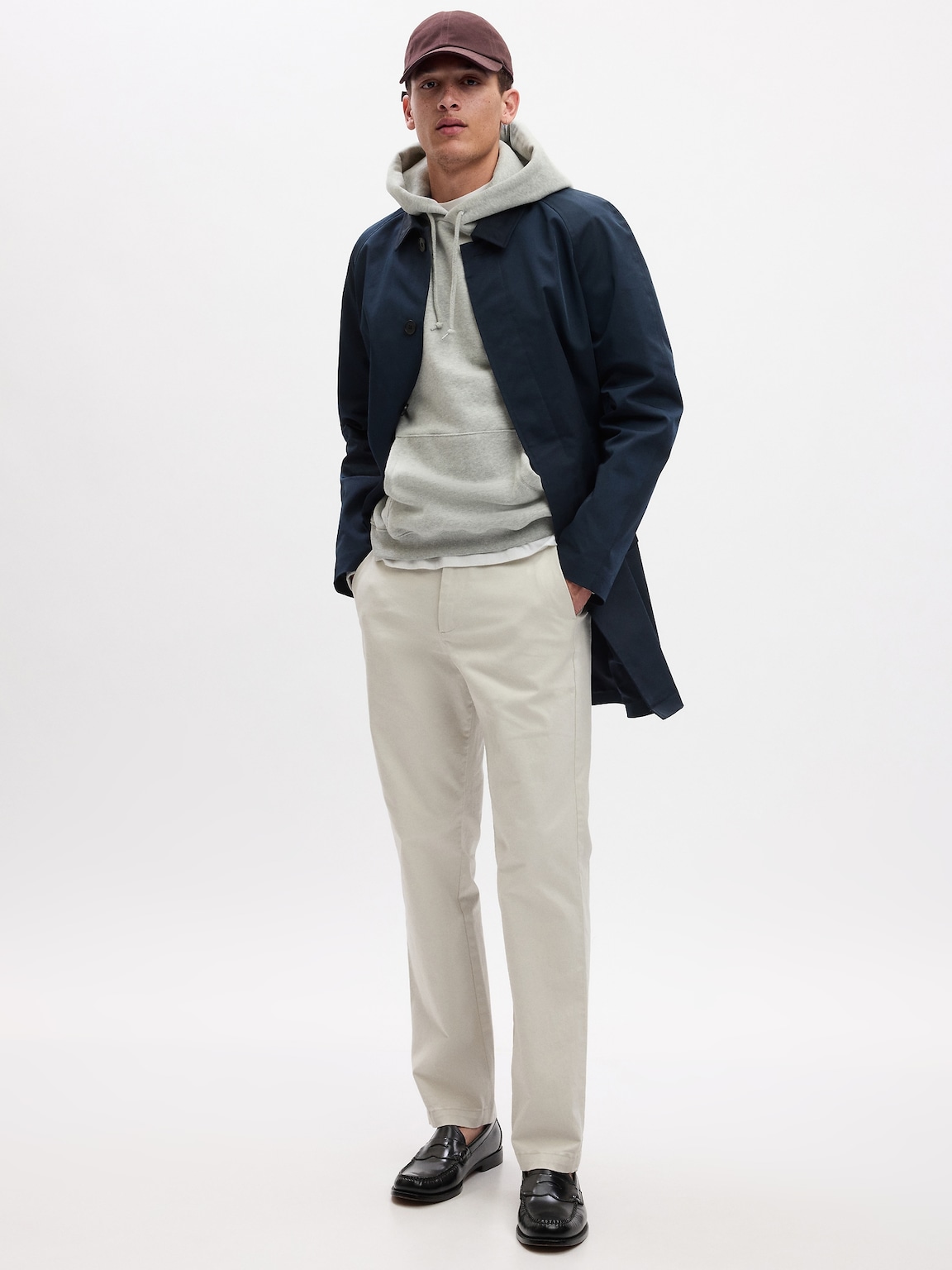 Modern Straight Khakis