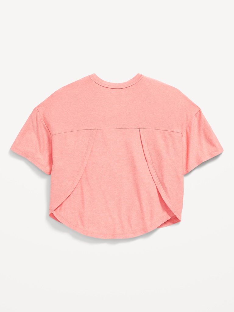 CloudMotion Cropped T-Shirt for Girls