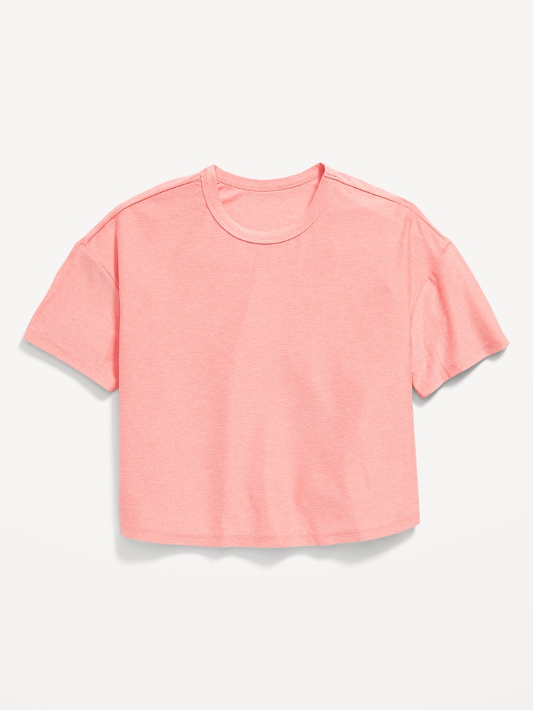 CloudMotion Cropped T-Shirt for Girls