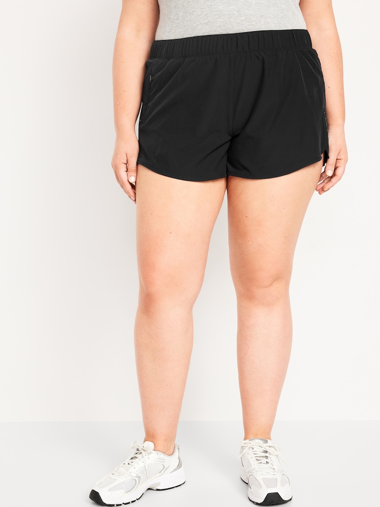 Mid-Rise StretchTech Run Shorts -- 3-inch inseam