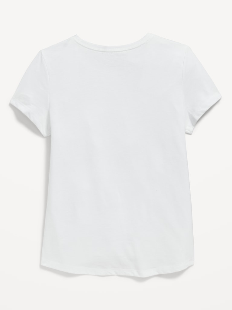 Softest Heart-Pocket T-Shirt for Girls