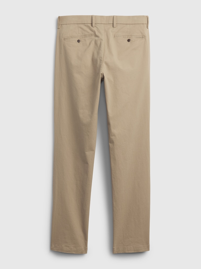 Modern Straight Khakis