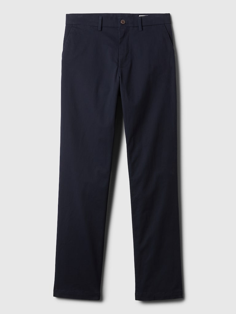 Modern Straight Khakis