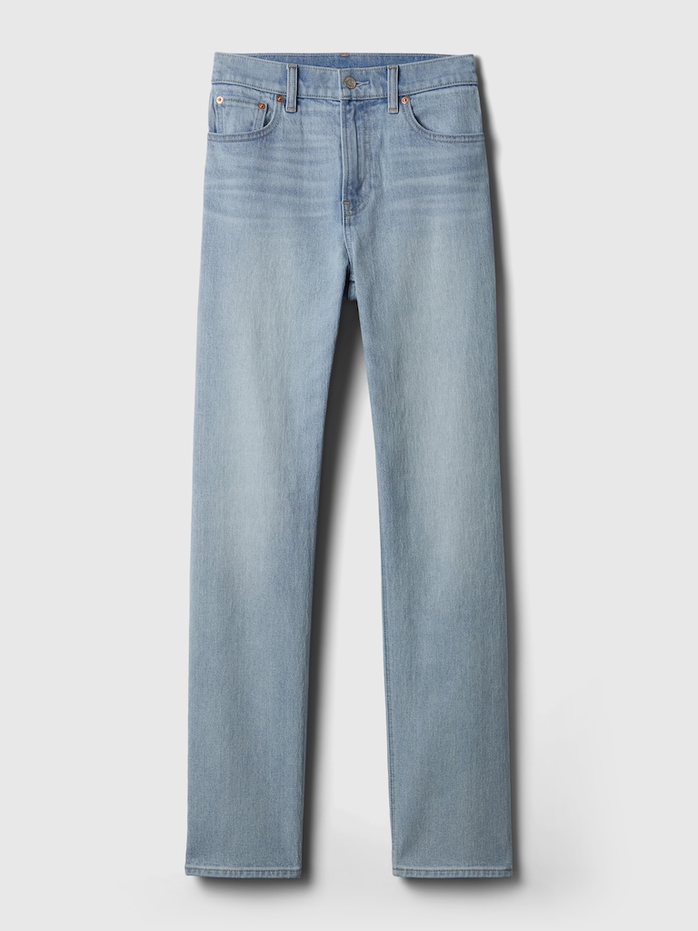 High Rise '90s Straight Jeans