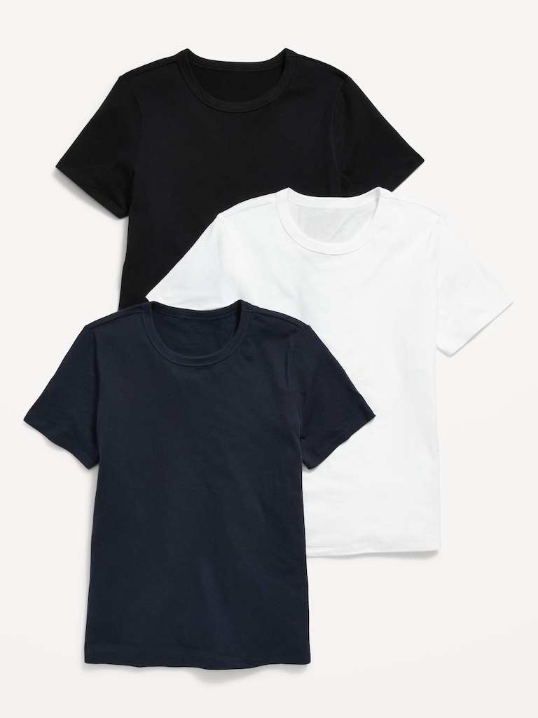 EveryWear Crew-Neck T-Shirt 3-Pack