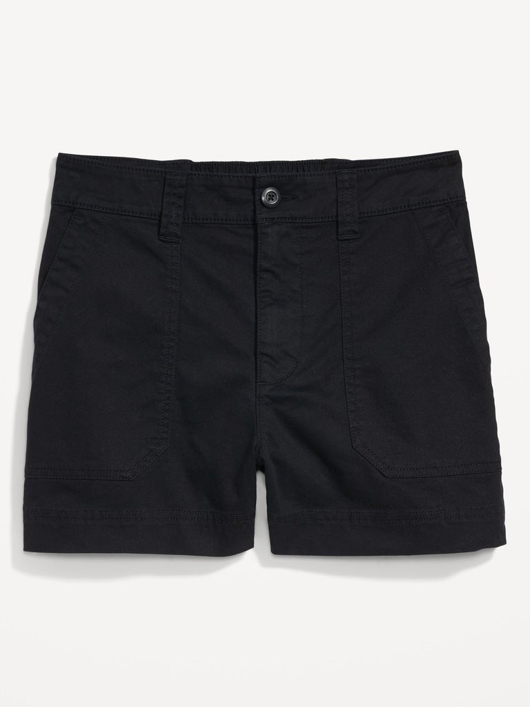 High-Waisted OGC Chino Shorts -- 4-inch inseam