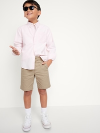 Knee Length Twill Shorts for Boys