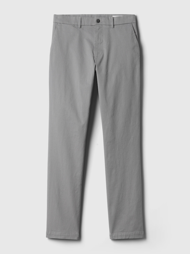 Modern Straight Khakis