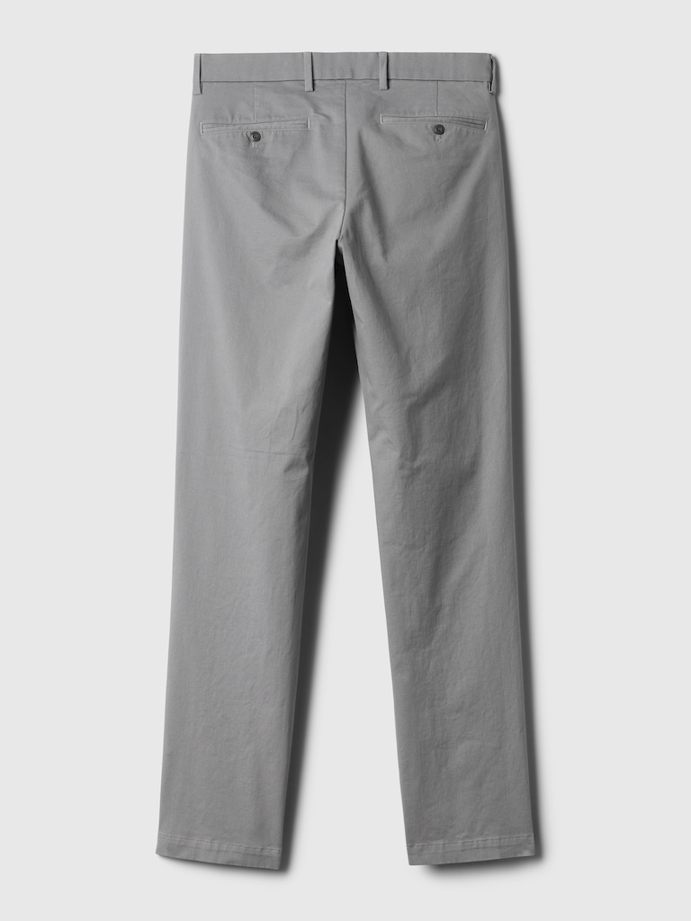 Modern Straight Khakis