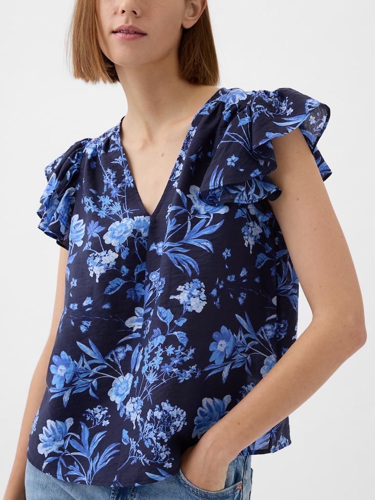 Flutter Sleeve Shirt