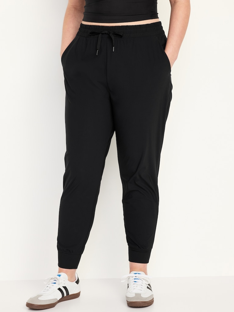 High-Waisted SleekTech Joggers