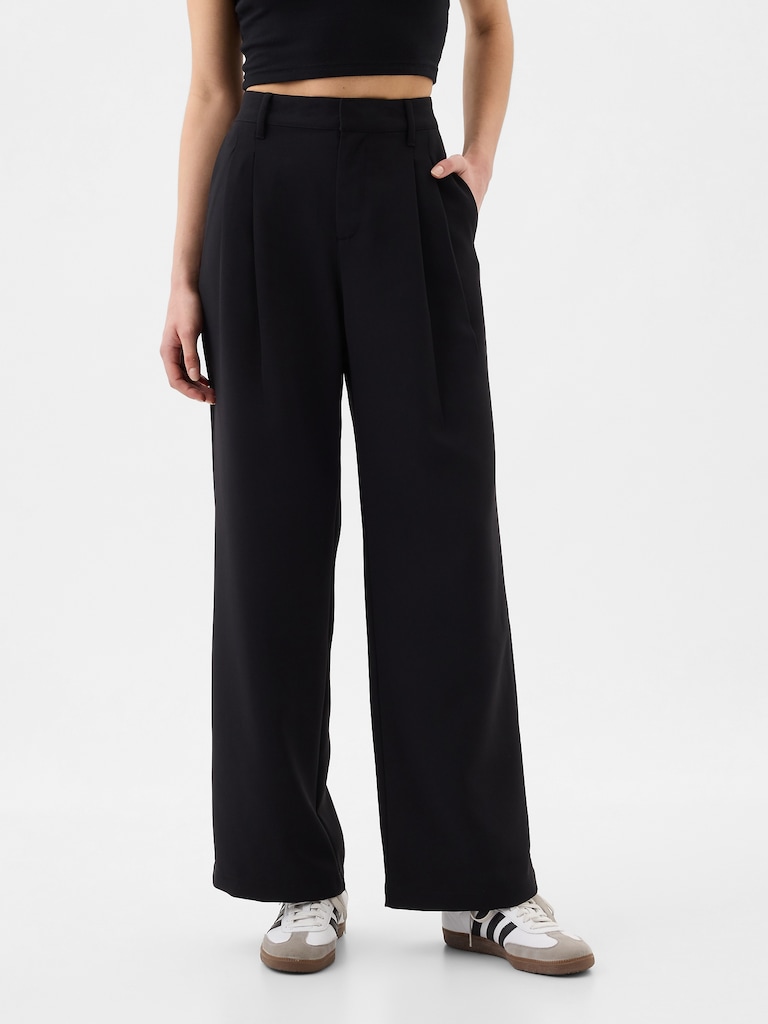 Easy Crepe Trousers