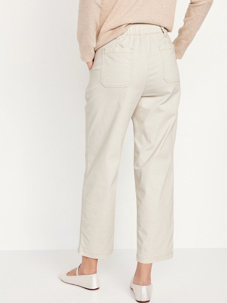 High-Waisted OGC Chino Tapered Straight Pants