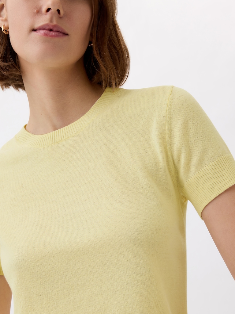 Lightweight CashSoft Cropped Sweater