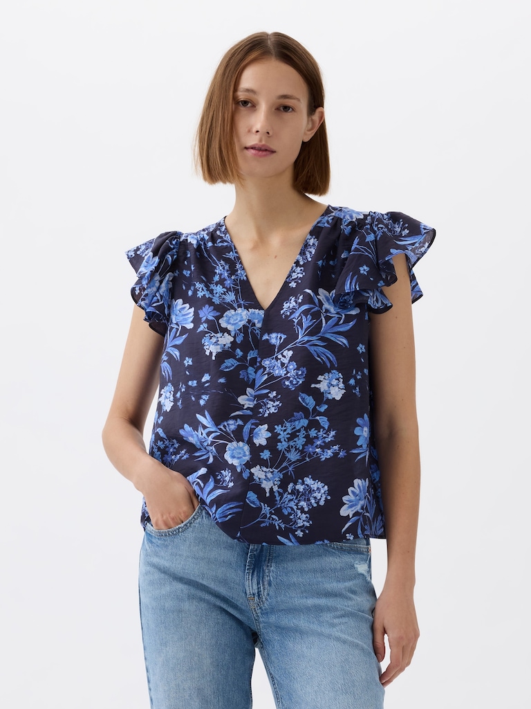 Flutter Sleeve Shirt