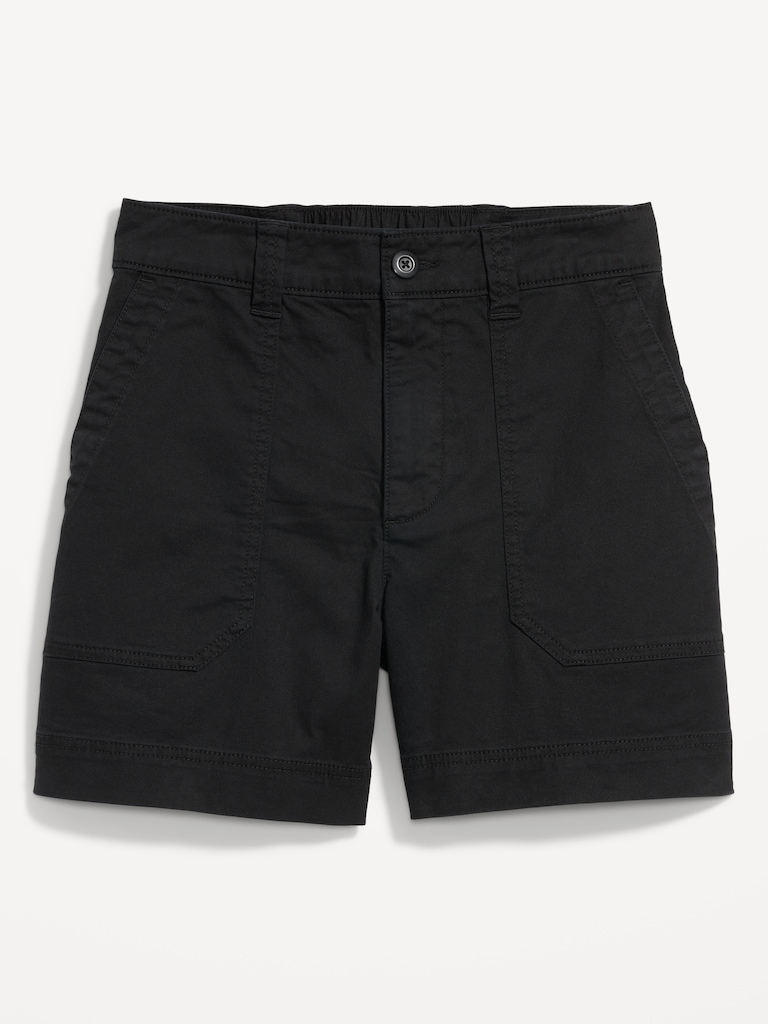 High-Waisted OGC Chino Shorts -- 5-inch inseam