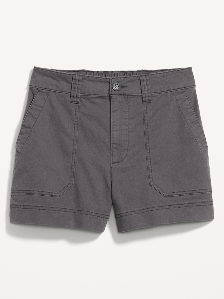 High-Waisted OGC Chino Shorts -- 4-inch inseam