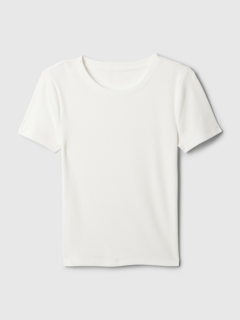 Modern Rib Crop T-Shirt