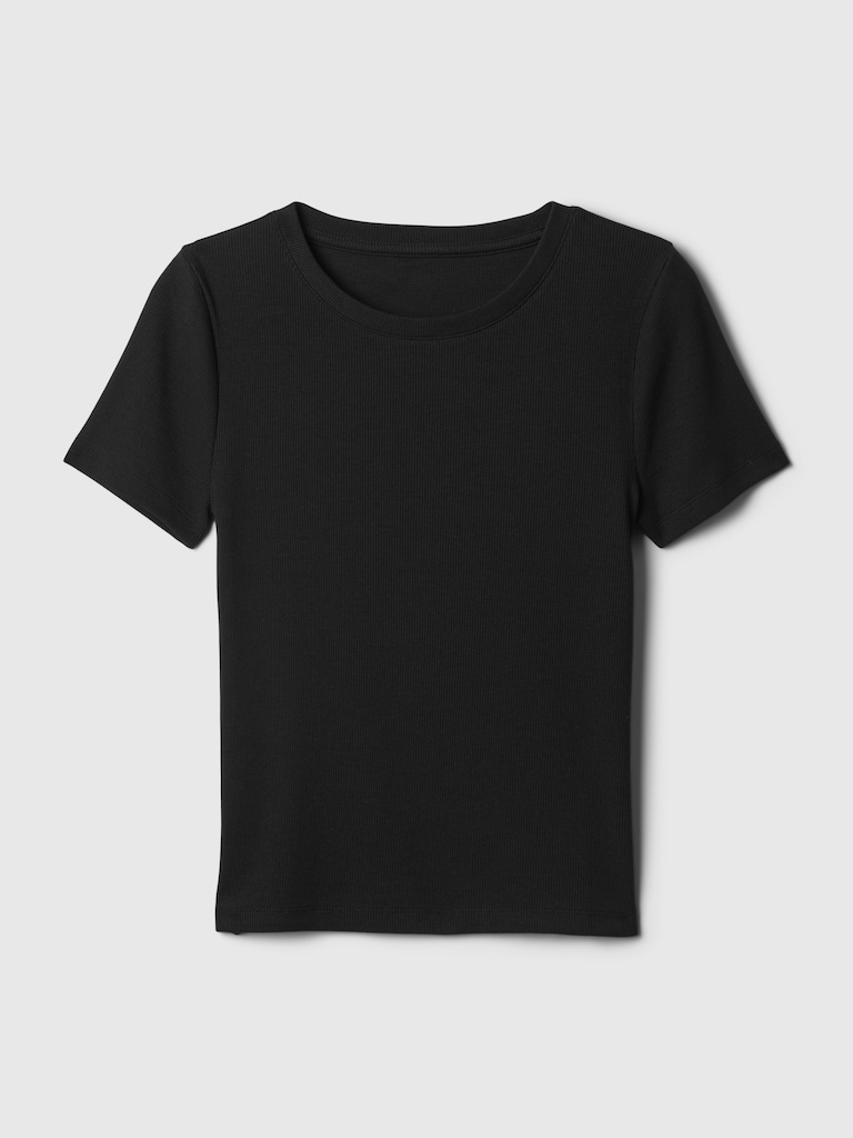 Modern Rib Crop T-Shirt